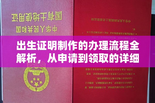 栾城出生证明制作的办理流程全解析，从申请到领取的详细指南