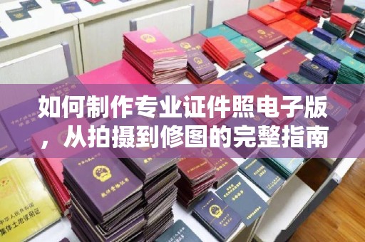 栾城如何制作专业证件照电子版，从拍摄到修图的完整指南