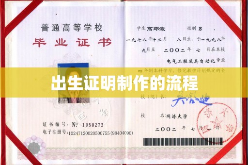 栾城出生证明制作的流程